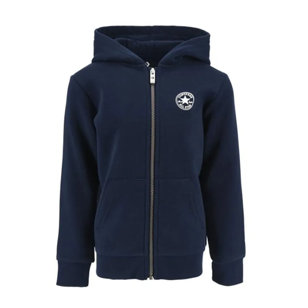 

Толстовка Converse Kids Chest Core full zip, синий