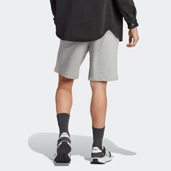 Шорты все szn шорты из французского трикотажа Adidas, серый — фото 3