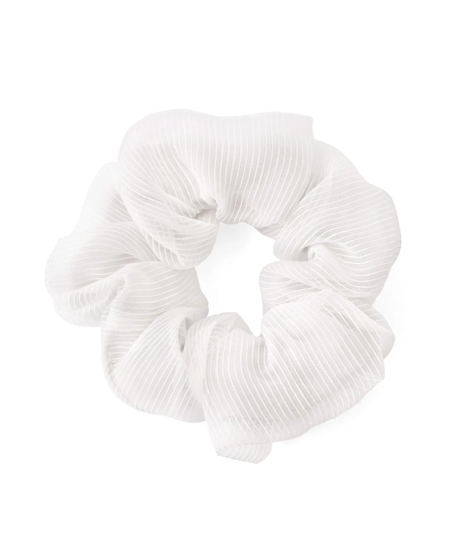 Шелковый шушу с полосками ANEMONE — фото 4