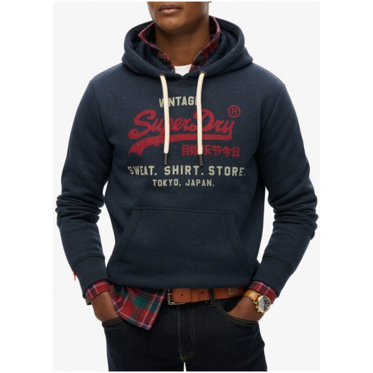 

Толстовки Superdry., синий