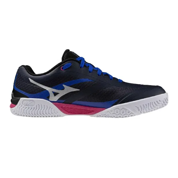 Кроссовки для настольного тенниса «Wave Medal 8» от Mizuno, Navy X Coral — фото 2