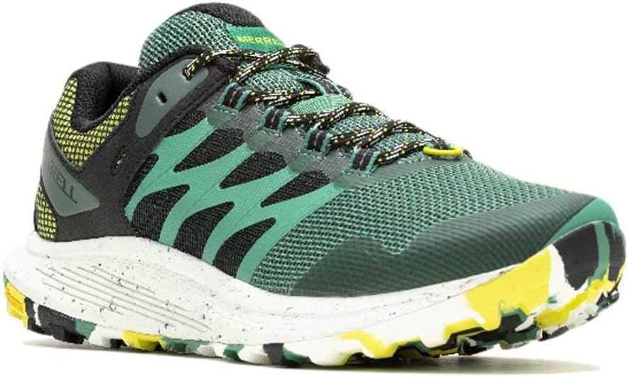 Мужские кроссовки для трейлраннинга Merrell, зеленый — фото 2