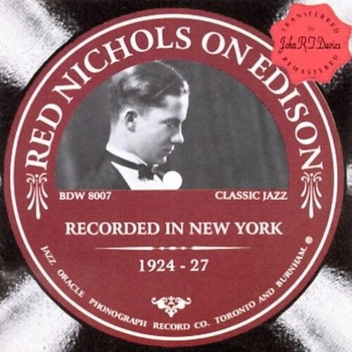 

CD диск Nichols, Red: Red Nichols on Edison 1924-1927