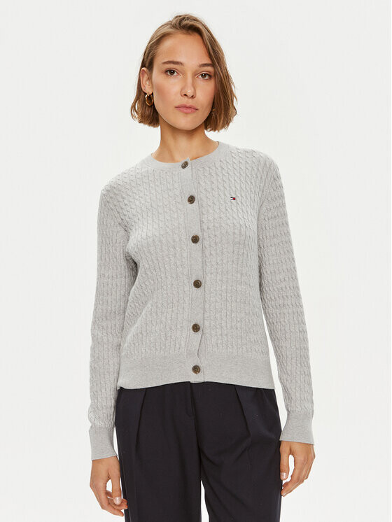 

Кардиган стандартного кроя Tommy Hilfiger, серый