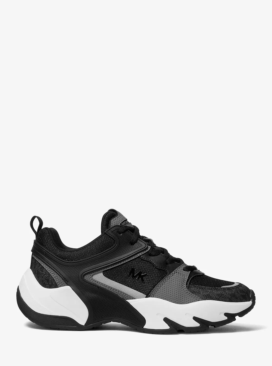 Chase Mixed-Media Trainer Michael Kors, яркий белый — фото 2
