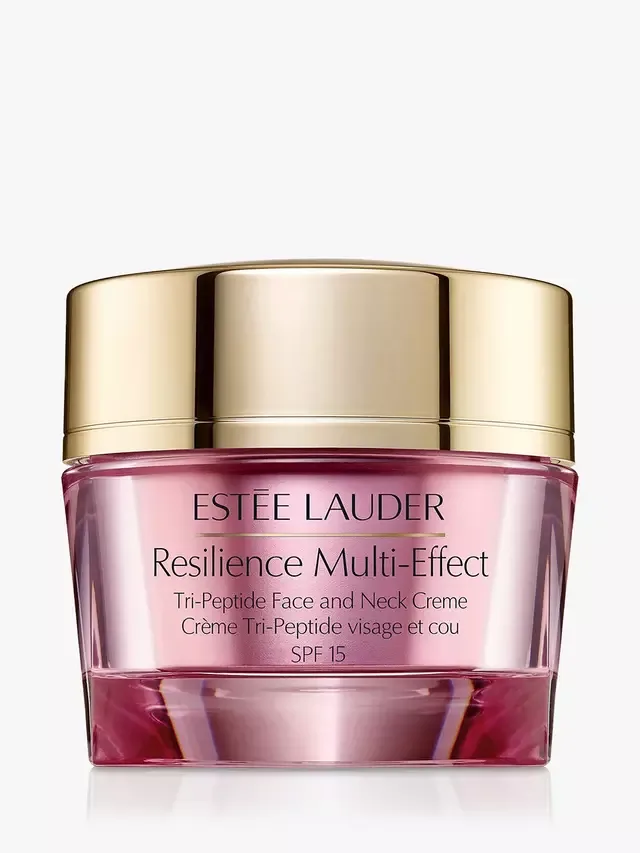Крем для лица SPF ESTÉE LAUDER Увлажняющий и шеи Resilience Multi-Effect Tri-Peptide для сухой кожи