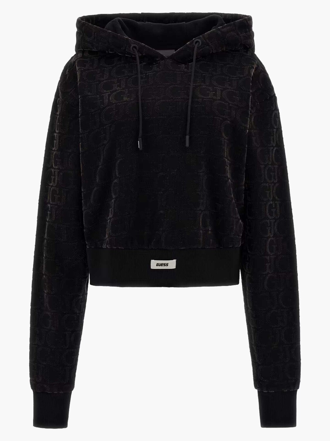 

Толстовка Guess GJ LOGO HOODIE SWEAT, черный