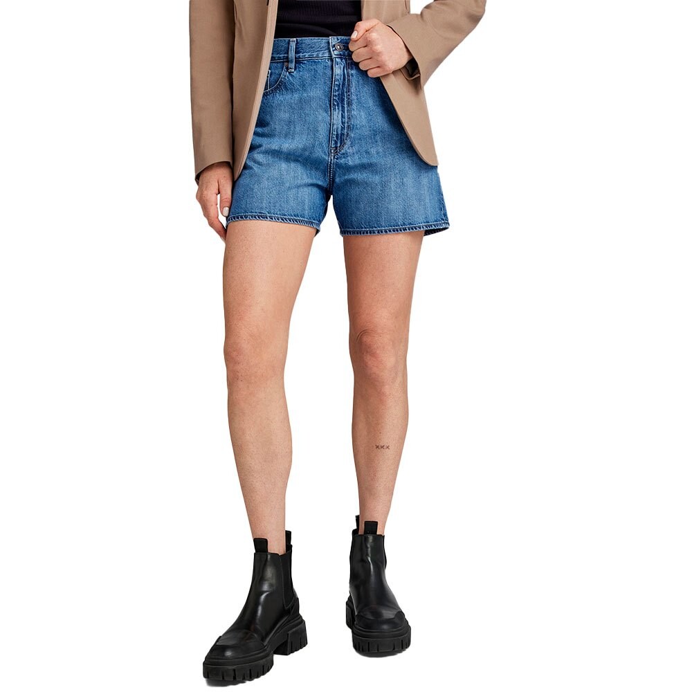 

Шорты G-Star High Clean Edge denim, синий