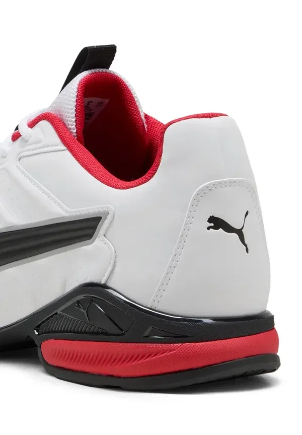 Кроссовки Puma Electro Sl for all time trainers, бело-черно-красный — фото 4