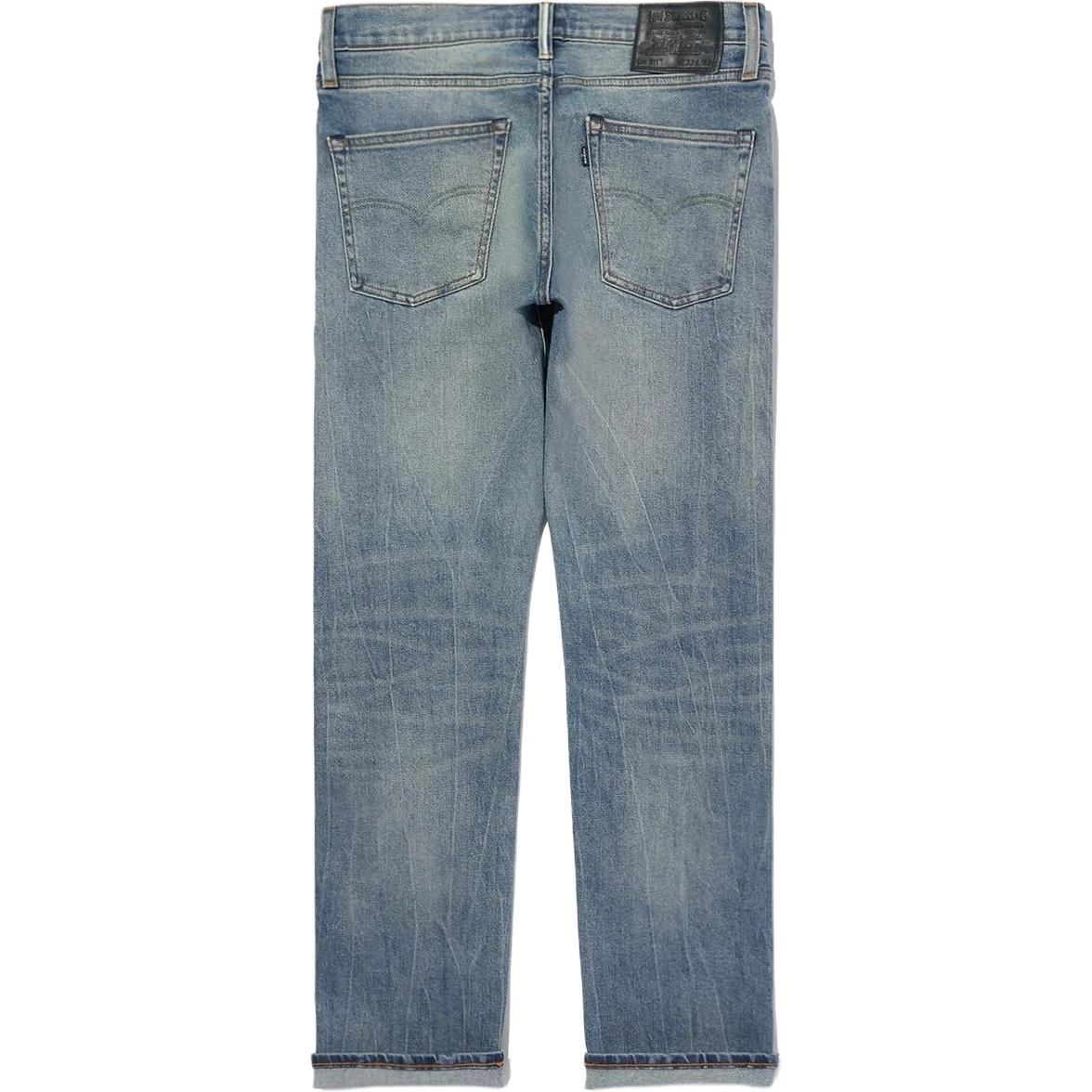 Levi's 511 пятикарманные хлопковые джинсы Levis, синий — фото 3