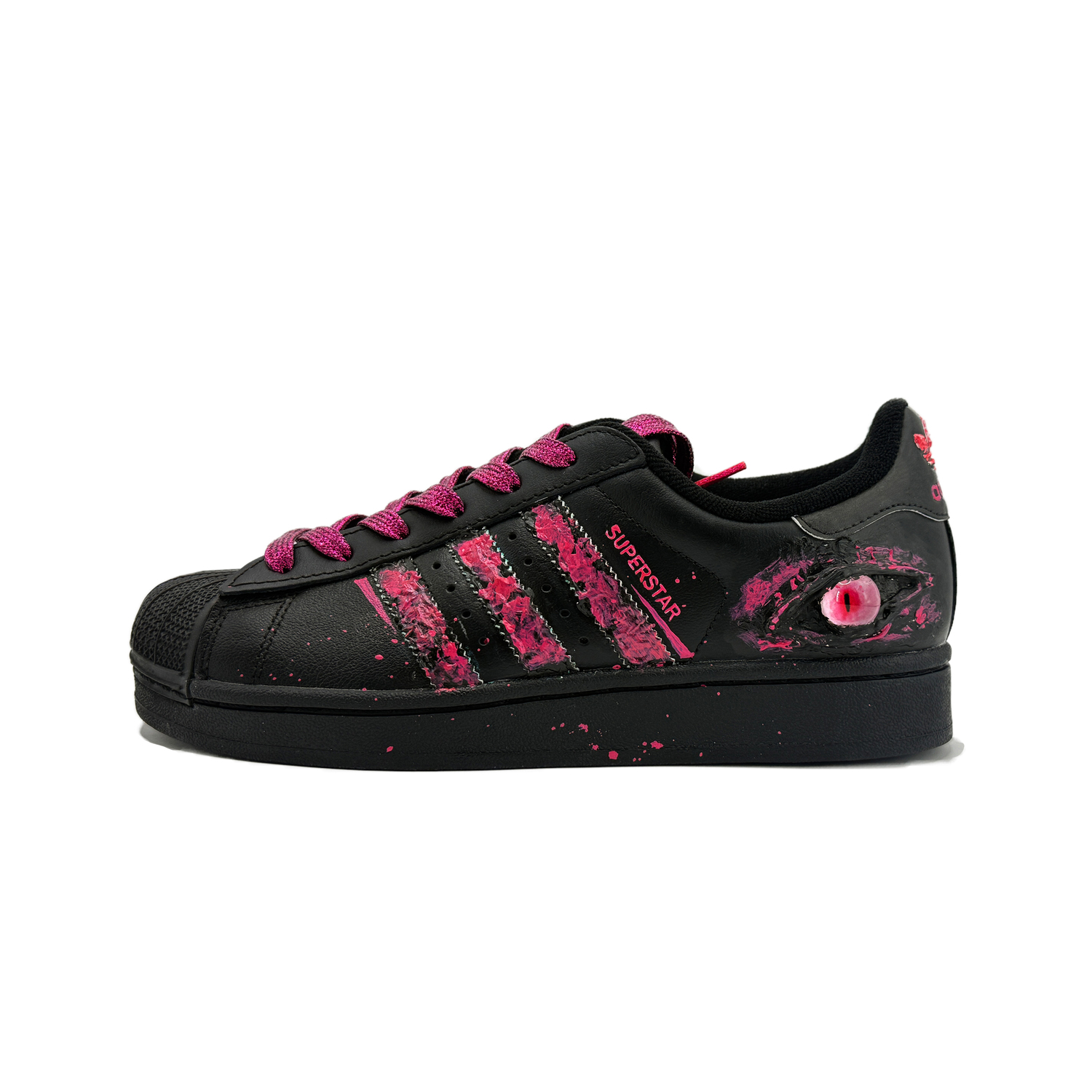

Superstar 2 Cushioning Low top Skateboard Shoes Unisex Adidas Originals, розовый