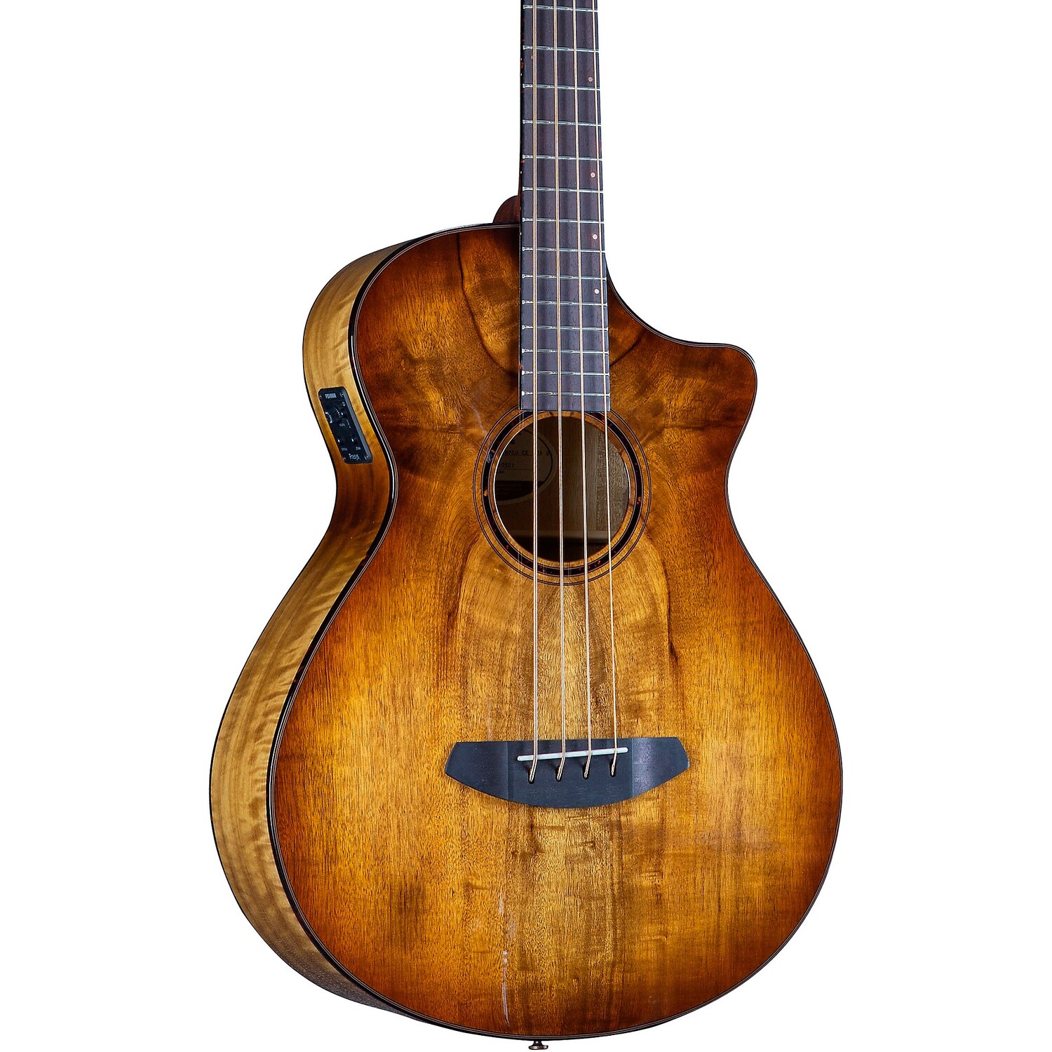 

Breedlove Pursuit Exotic S CE Concerto Acoustic-Electric Bass Amber Burst