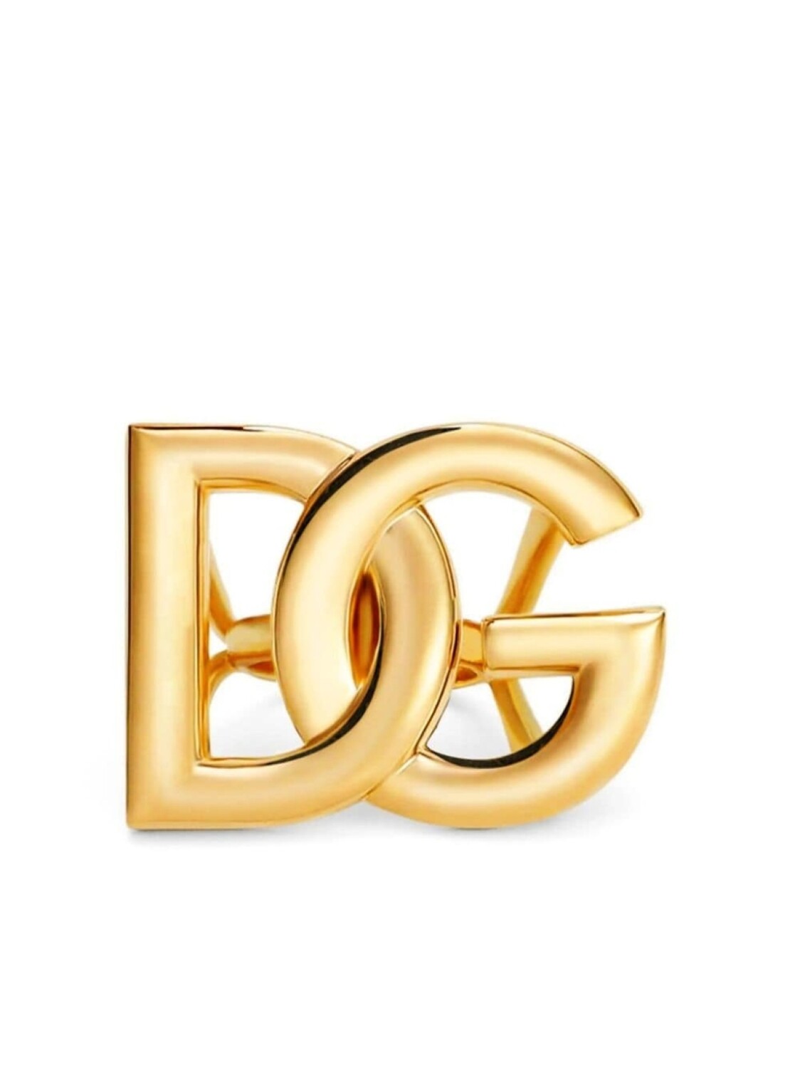 

Кольцо с логотипом DG Dolce & Gabbana, золотой