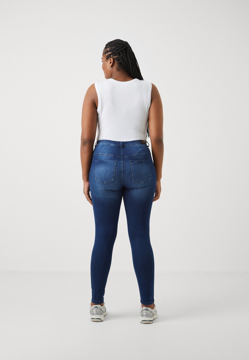 

Джинсы Skinny fit Only, темно-синий деним Carforever High