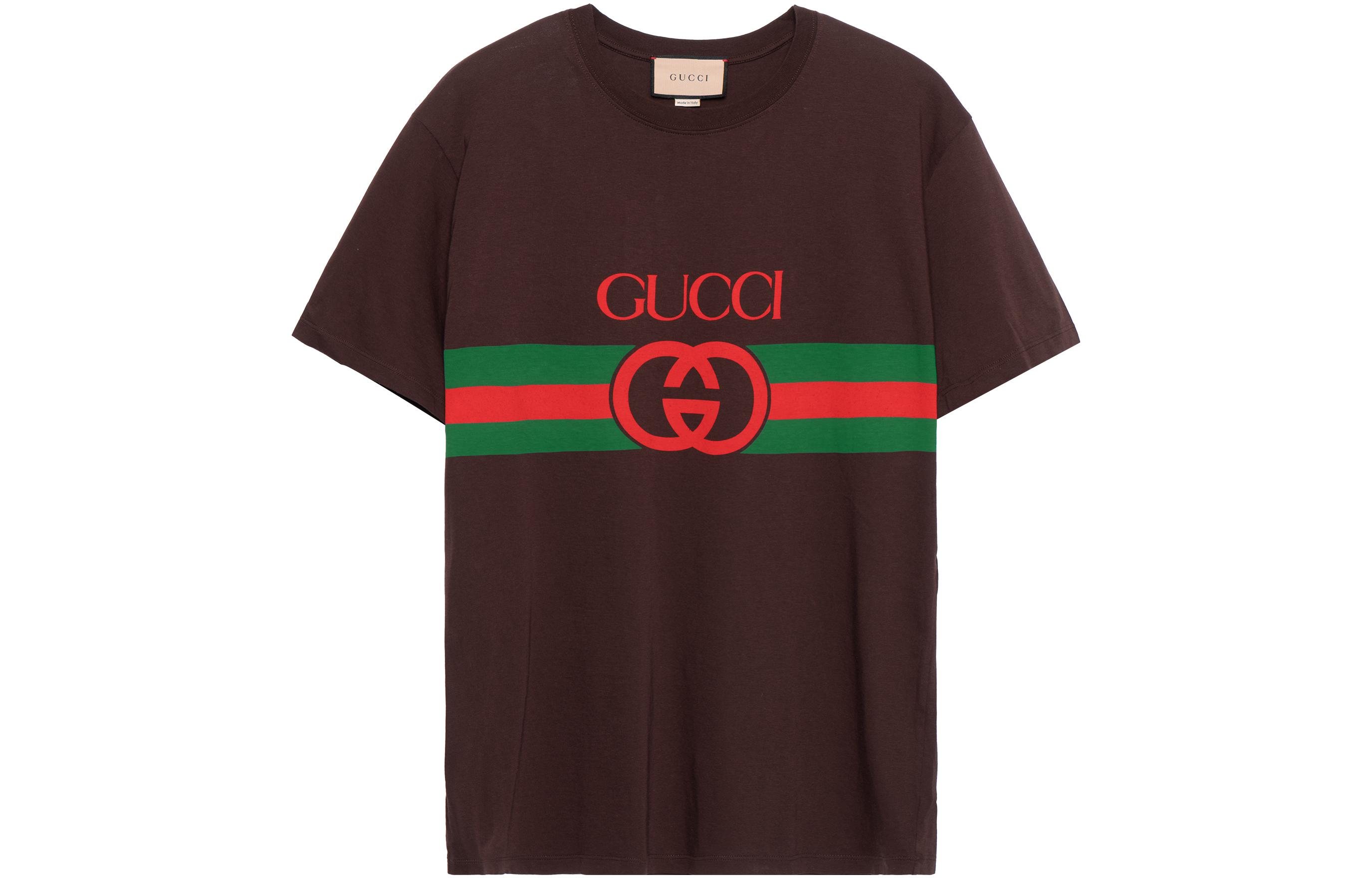 

Футболка мужская Gucci, коричневый