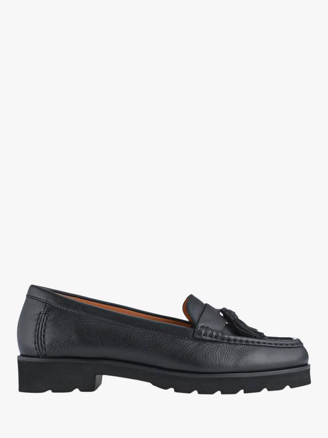 Лоферы Geranium2 из лаковой кожи Jones Bootmaker, Black
