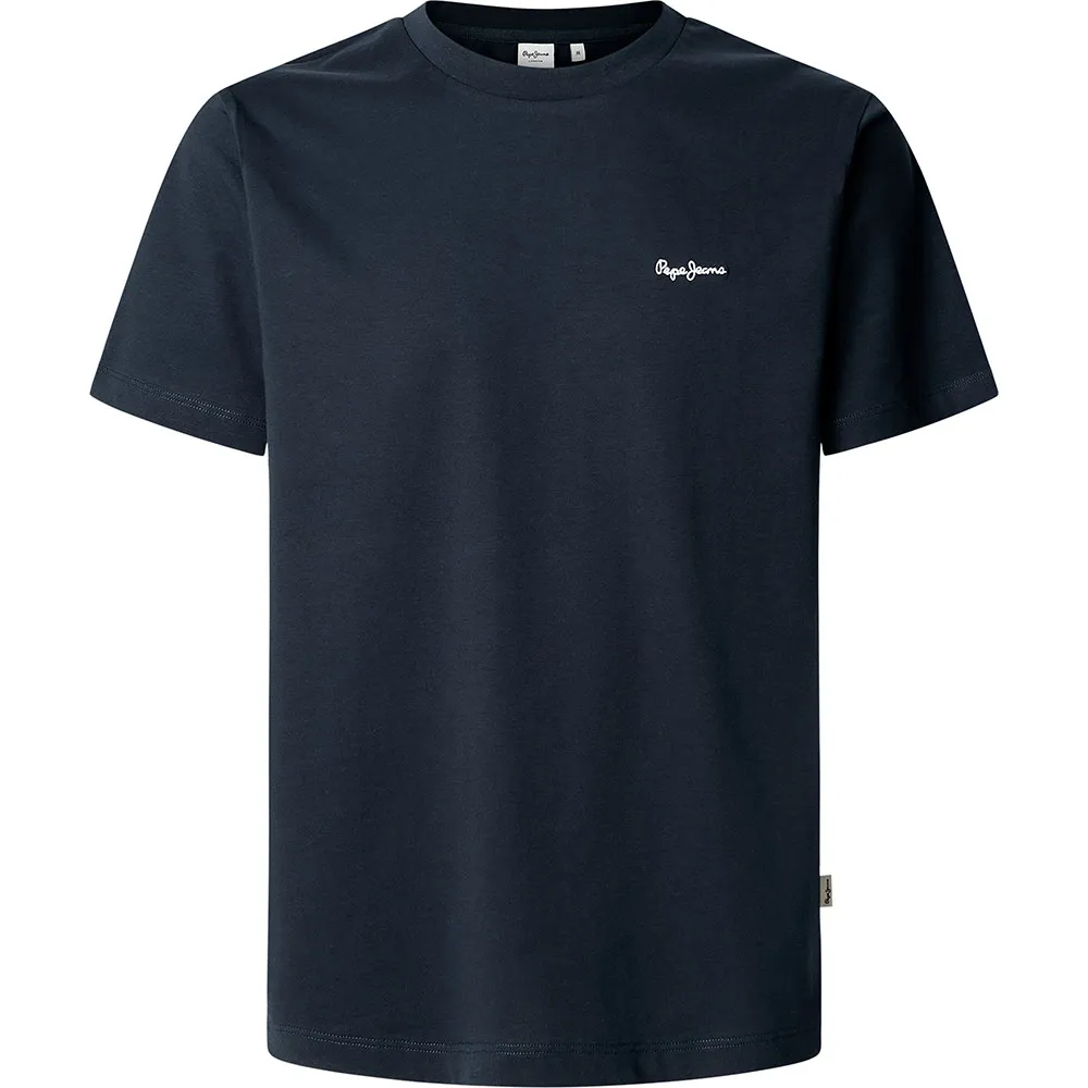 

Футболка с коротким рукавом Pepe Jeans Back Clag, синий