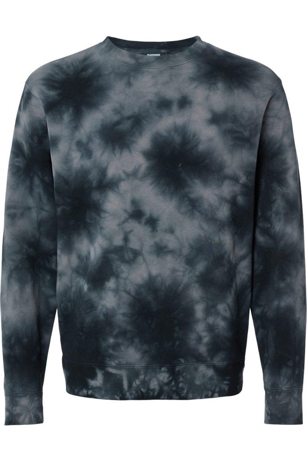

Independent Trading Co. Толстовка средней плотности с узором «тай-дай», цвет tie dye black
