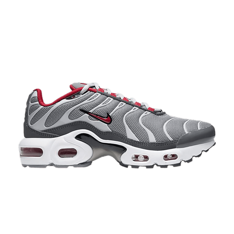 

Кроссовки Nike Air Max Plus GS 'Particle Grey University Red', серый