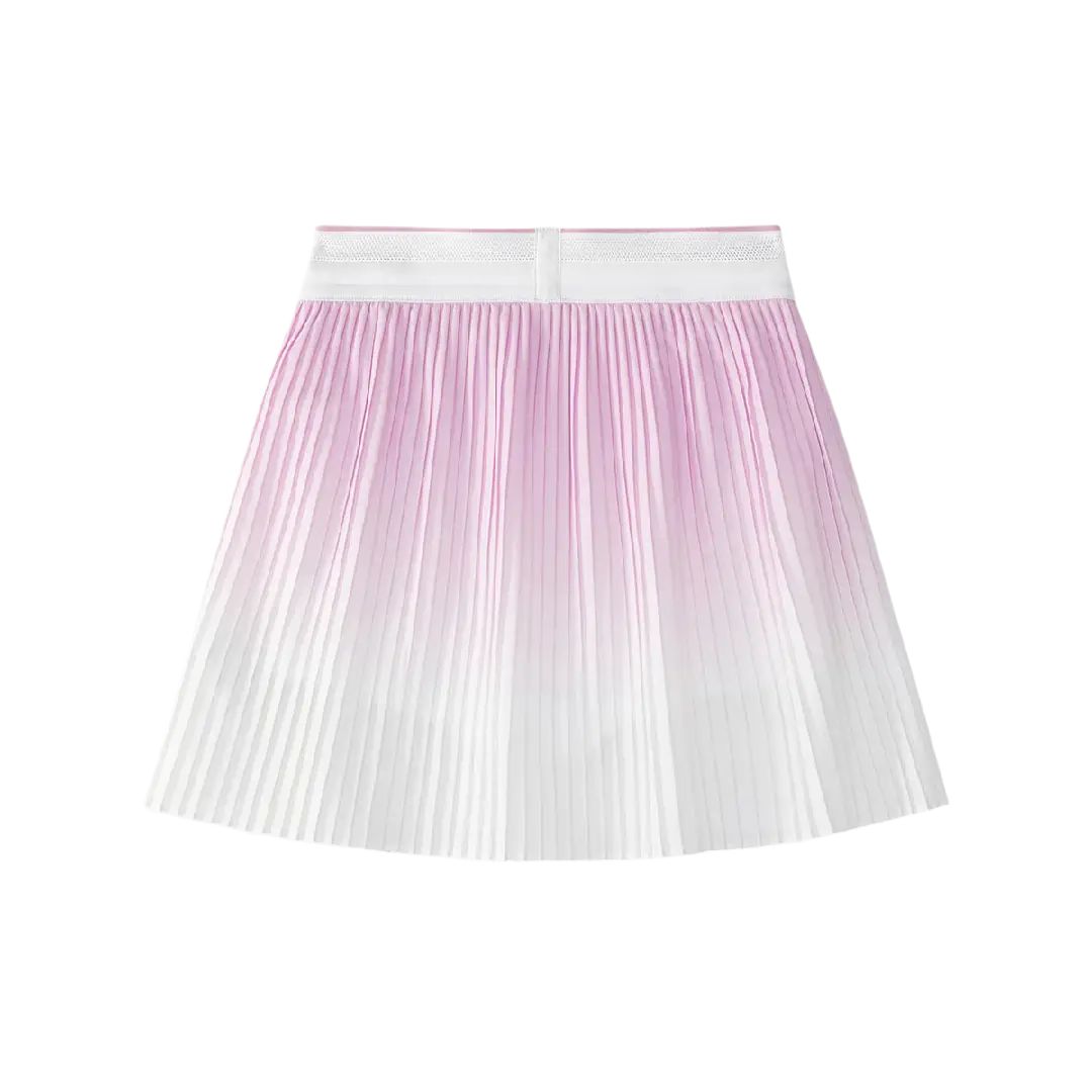 FILA KIDS SS25 однотонная умеренная юбка летняя Kids' Pink — фото 2