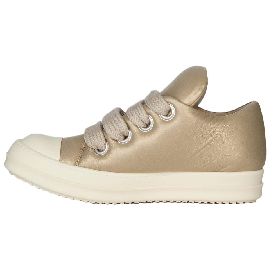/RO Низкие кроссовки для скейтбординга, женские, золотистые RICK OWENS, Original Shoe Box Included