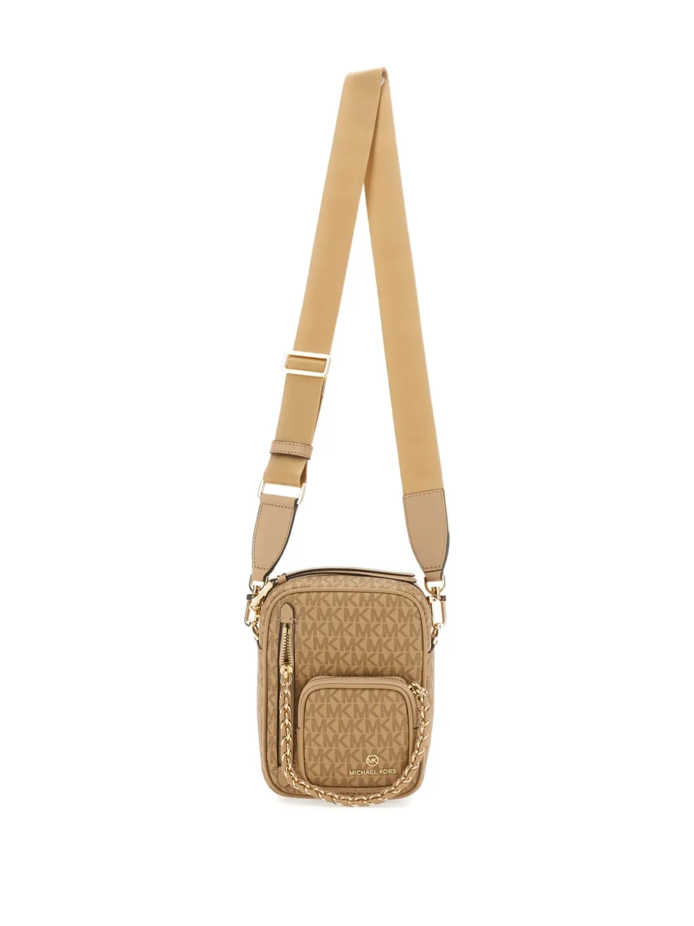 

Сумка через плечо с монограммой Michael Michael Kors, коричневый
