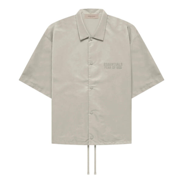 

Рубашка fw22 ss nylon shirt 'smoke' Fear Of God Essentials, серый