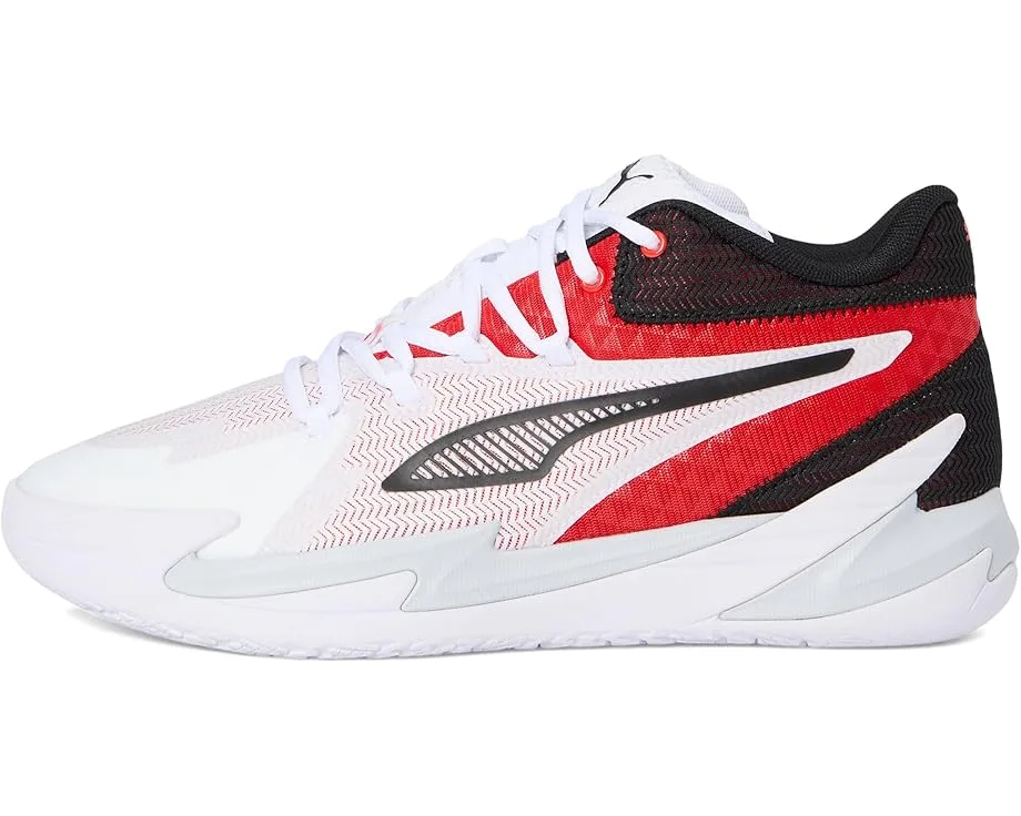 Кроссовки PUMA Dagger Basketball Shoes, Puma Red/Puma Black — фото 4