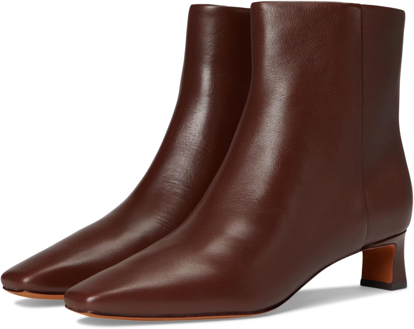 Ботинки Vince Harlan Zip Short Boots, цвет Moltonbrown