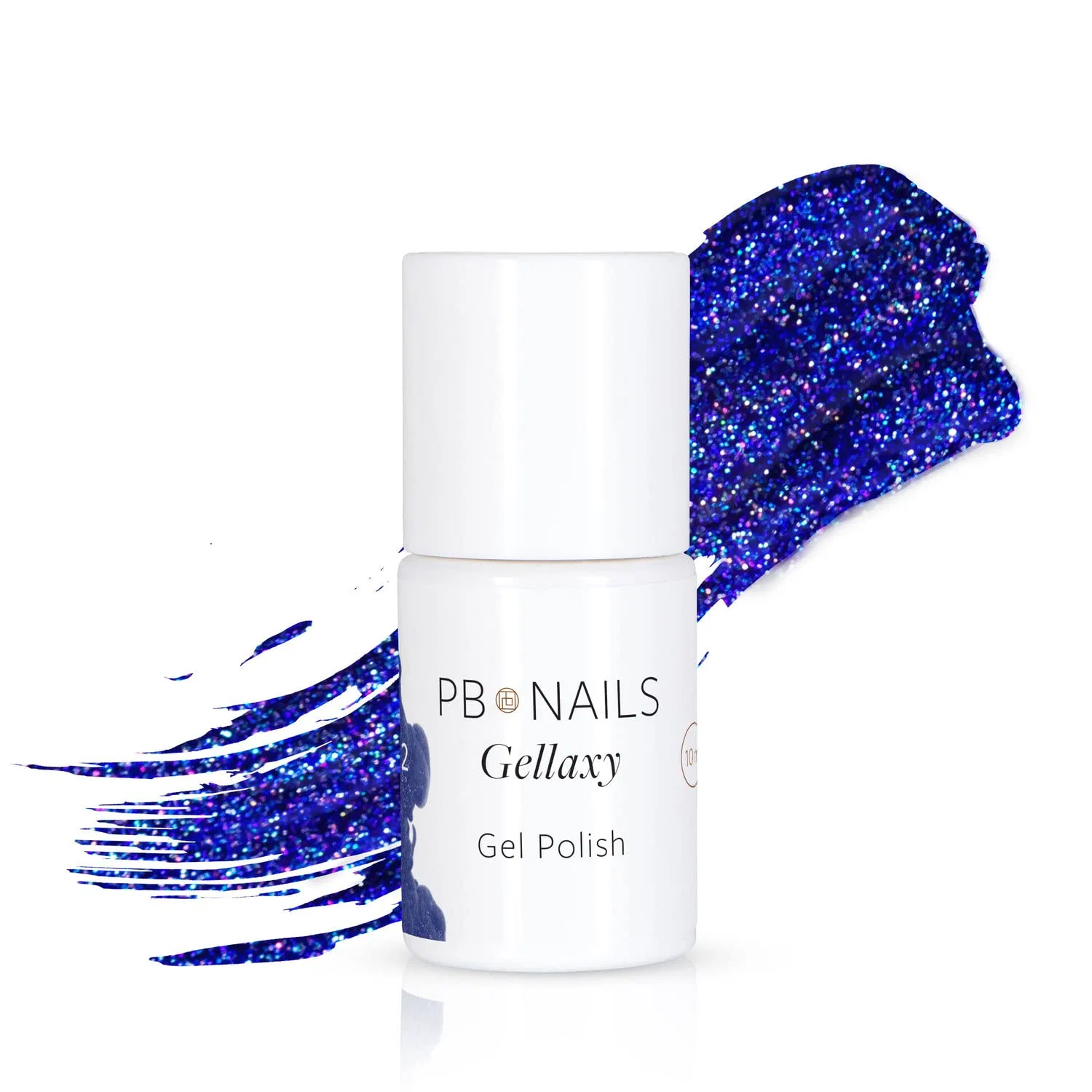 Синий гибридный лак для ногтей «Night Drift Blue» 10 мл Pb Nails