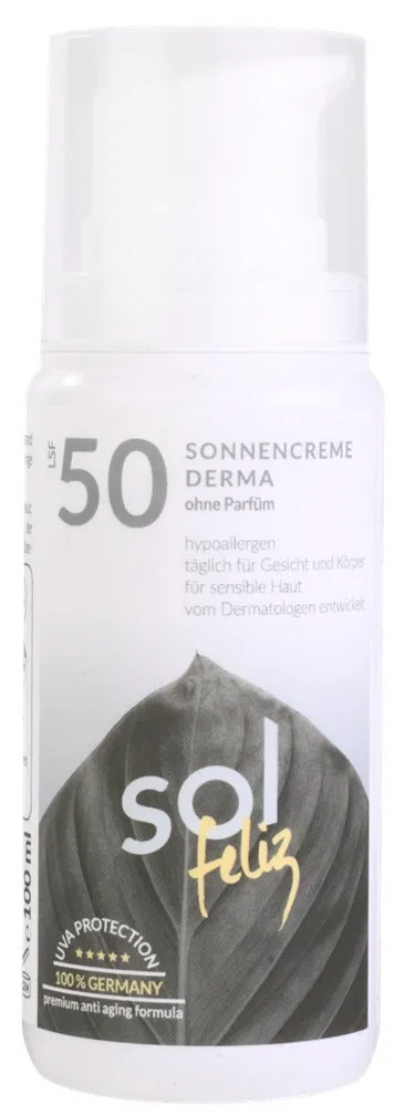 Дерматологический солнцезащитный крем SPF 50 Sol Feliz