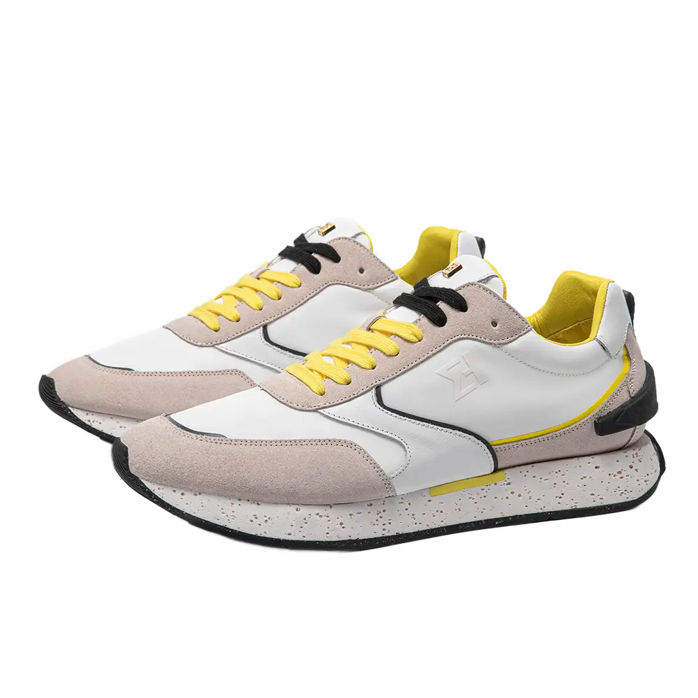 

Кроссовки мужские Lifestyle Shoes Men Low-Top Yellow Elhann.H