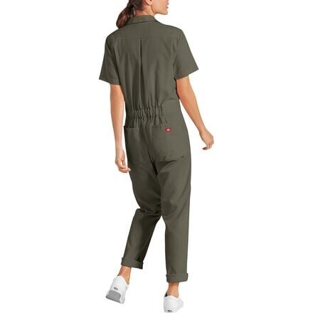 

Комбинезон Flex с короткими рукавами — женский Dickies, цвет Moss Green