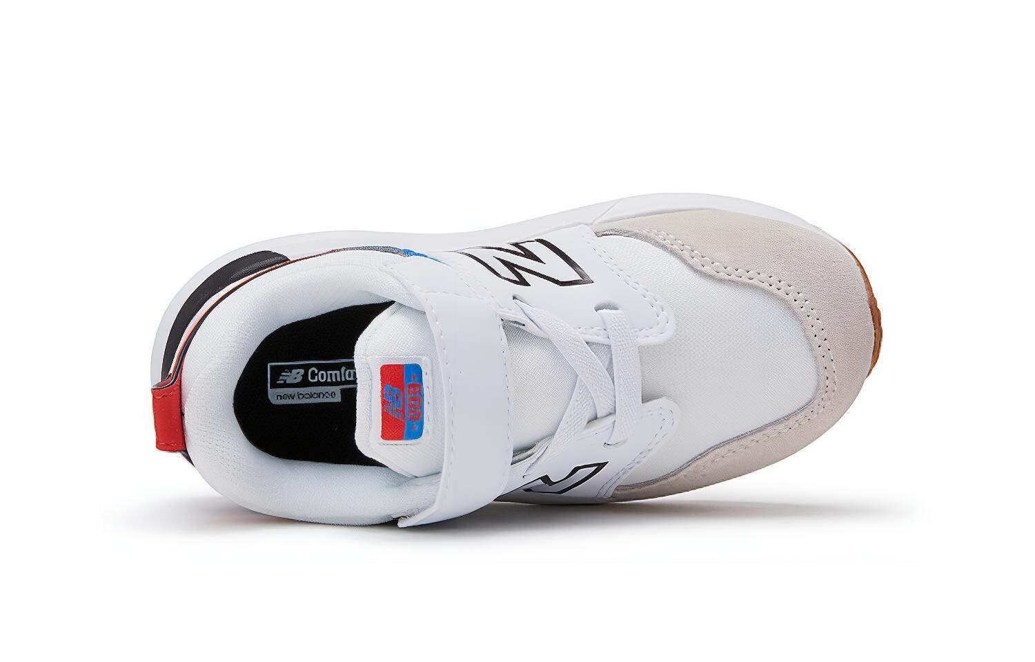 NB 009 Туфли для малышей TD Low-top Белые/Красные/Синие New Balance — фото 3