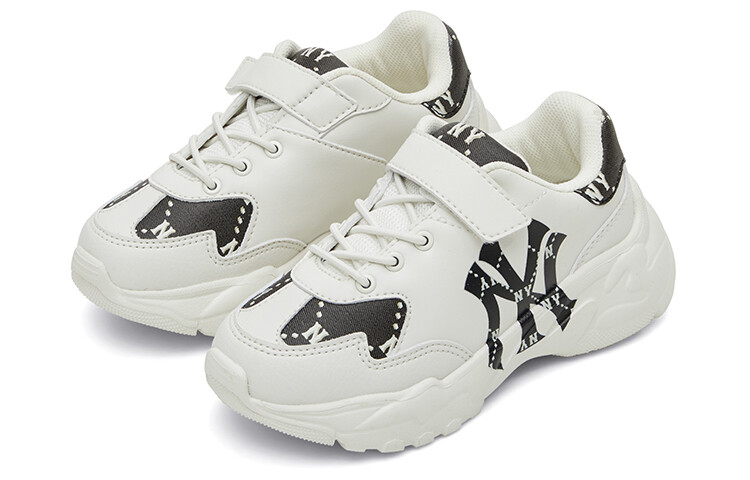 Кроссовки MLB Big Ball Chunky Kids Lifestyle Shoes Kids Low-top White, белый — фото 4