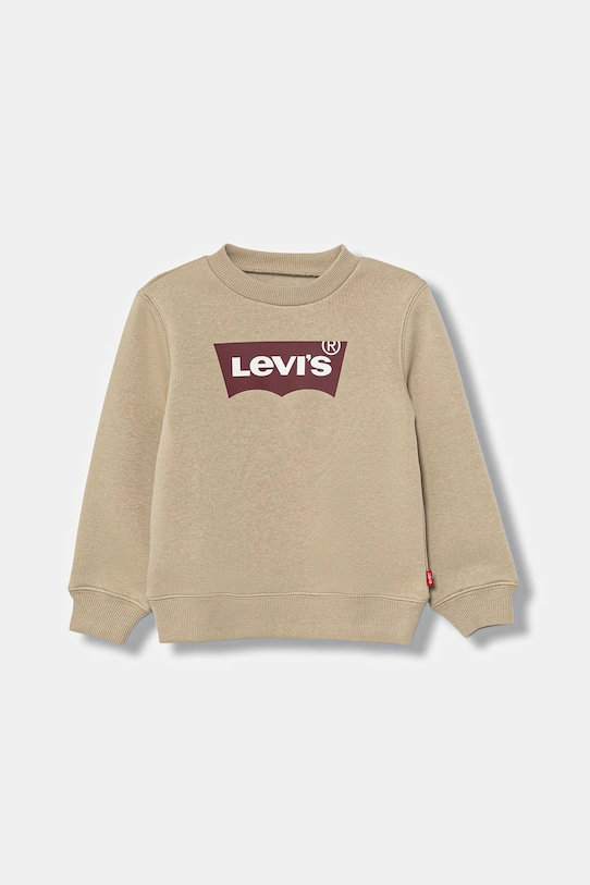 

Детская толстовка BATWING CREWNECK Levi'S, бежевый