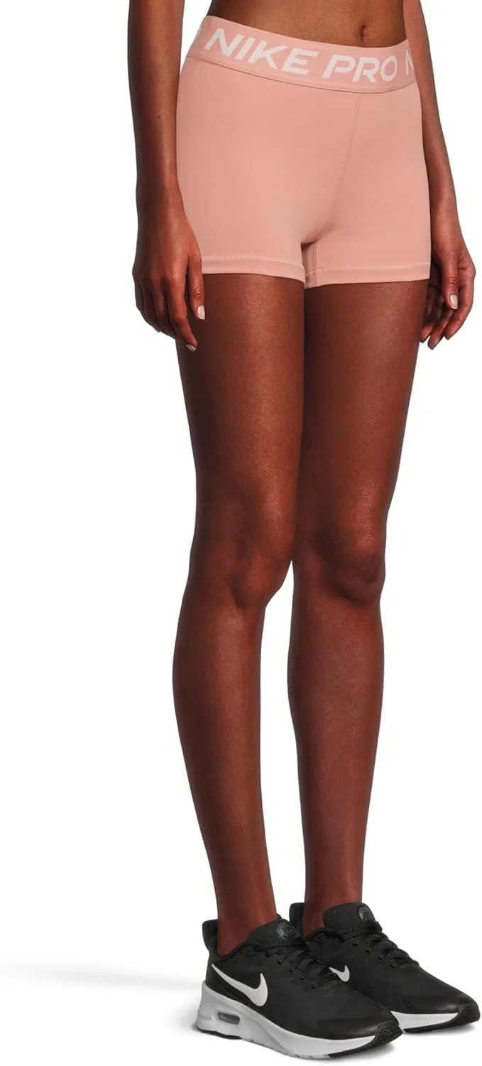 Шорты Nike Pro 3", Rust Pink/White — фото 2