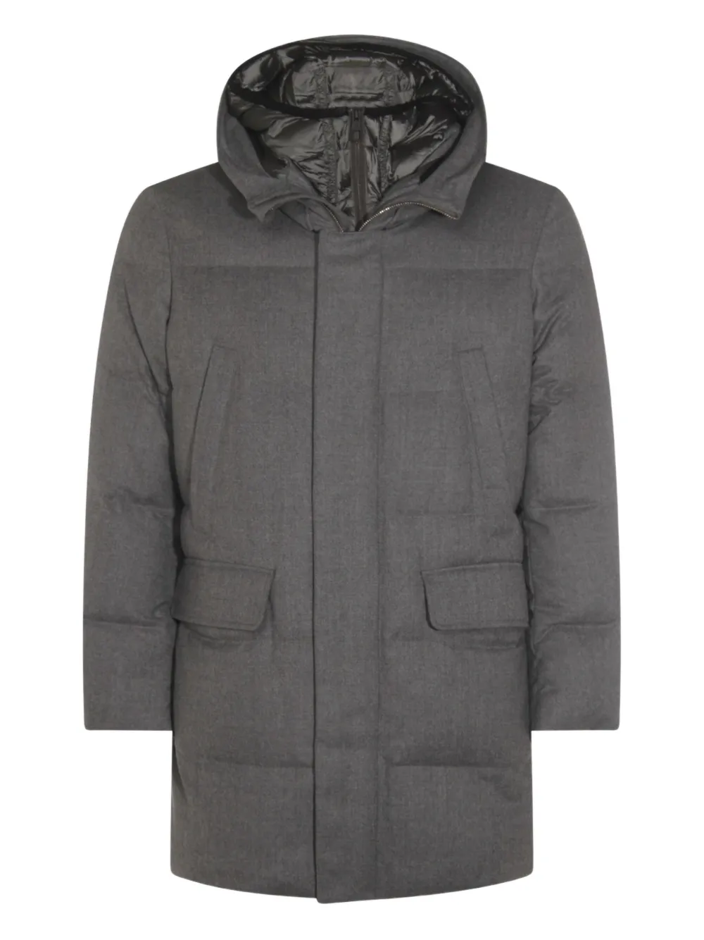 

Стеганое пальто с капюшоном Montecore, серый