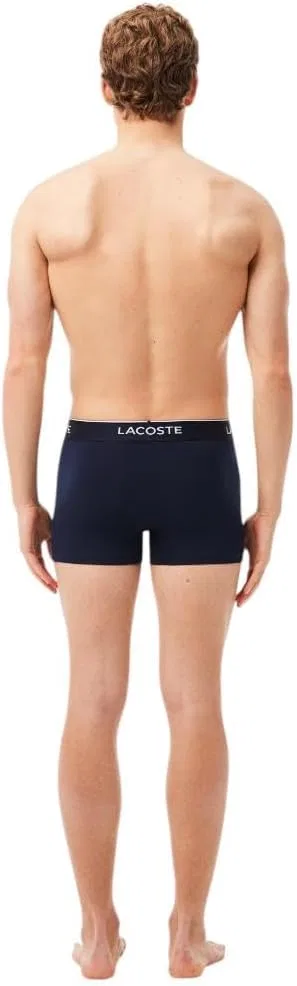 Боксеры Lacoste, набор из 3 пар, принт "Big Croc", синий/зеленый/красный — фото 3