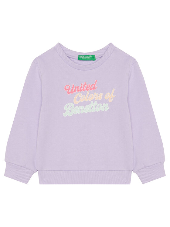 

Толстовка обычного кроя 3J70G10HX United Colors Of Benetton, фиолетовый