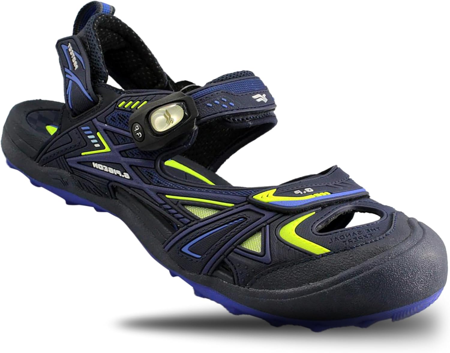 

Сандалии Gold Pigeon с защитой для носка, легкое защелкивающееся закрытие Gold Pigeon Shoes, темно-синий