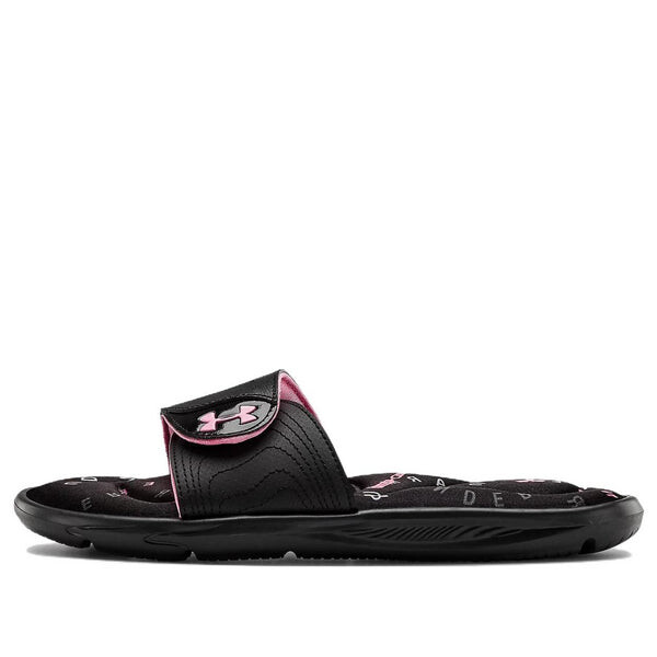 

Тапочки ignite ix swerve micro slippers 'black pink' Under Armour, черный