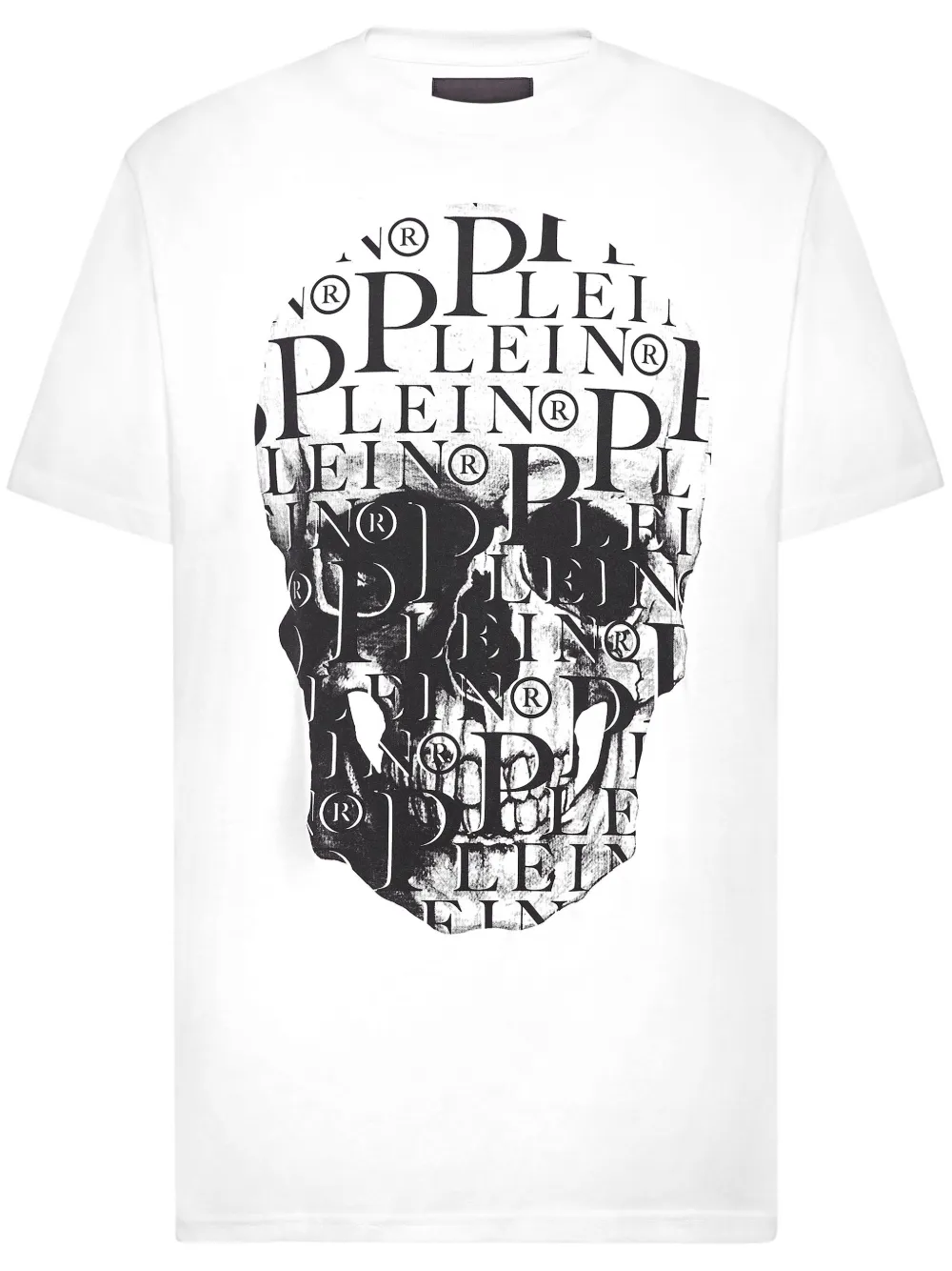 

Футболка с принтом Philipp Plein, белый