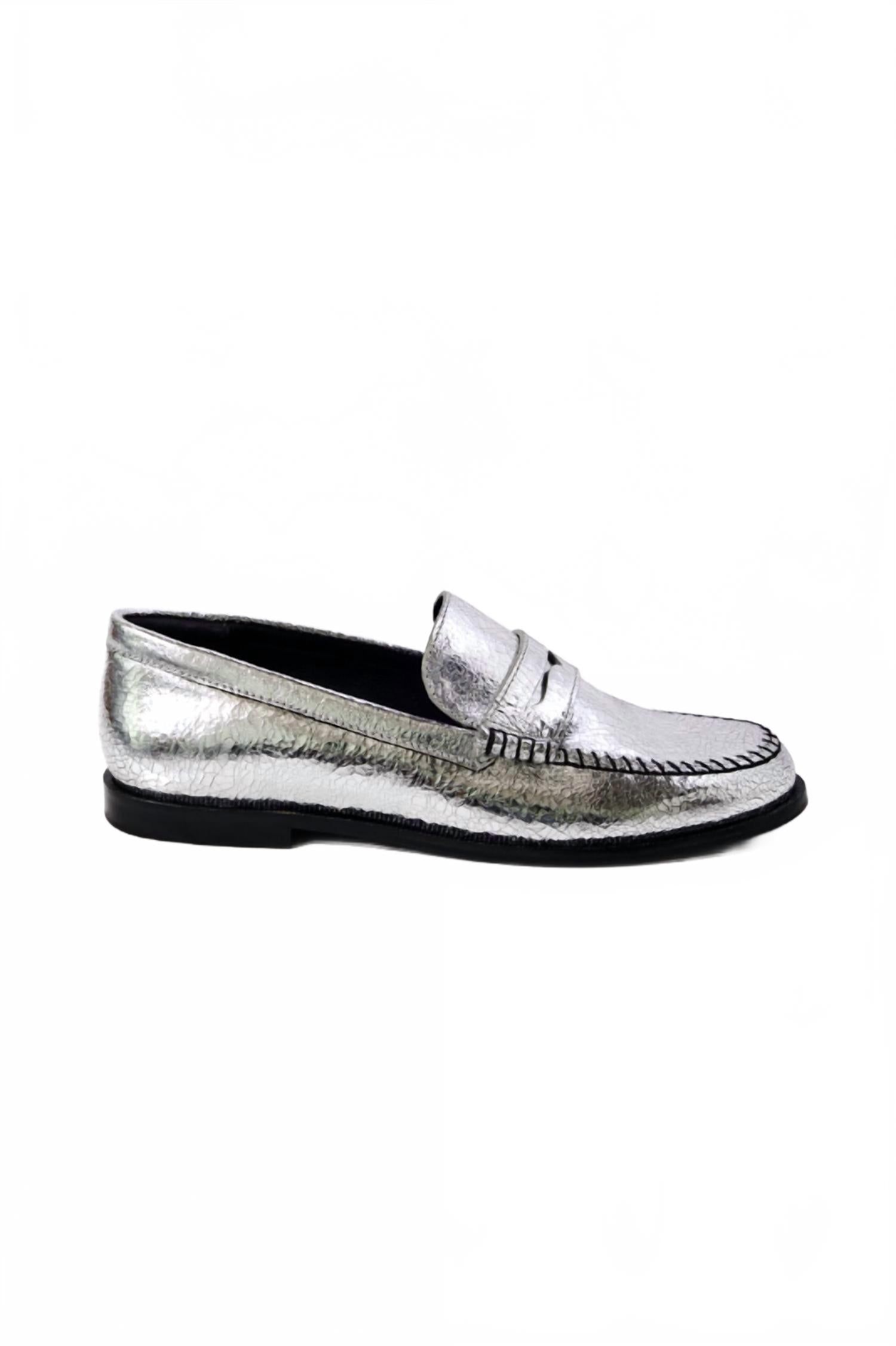Женские мюли с петельным узором в бледно-сером цвете Free People, Pale Pewter — фото 4