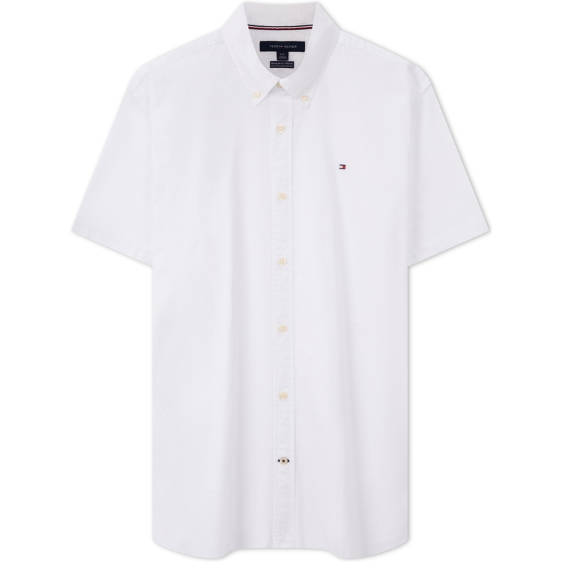 

Поло в полоску из хлопковой смеси Tommy Hilfiger, cloud bath белый yci