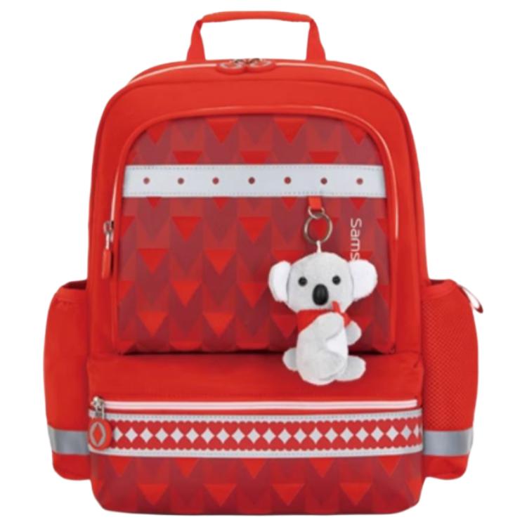 

Samsonite Детский тканевый рюкзак средний красный синий, Red