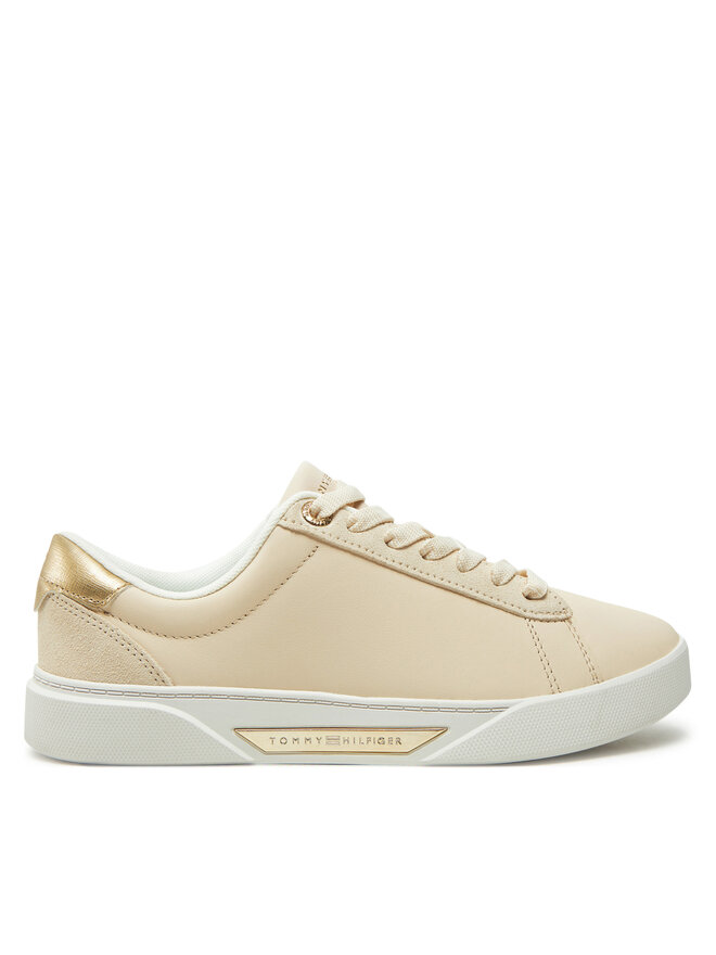 Кроссовки Chic Court Sneaker FW0FW08382 Tommy Hilfiger, бежевый