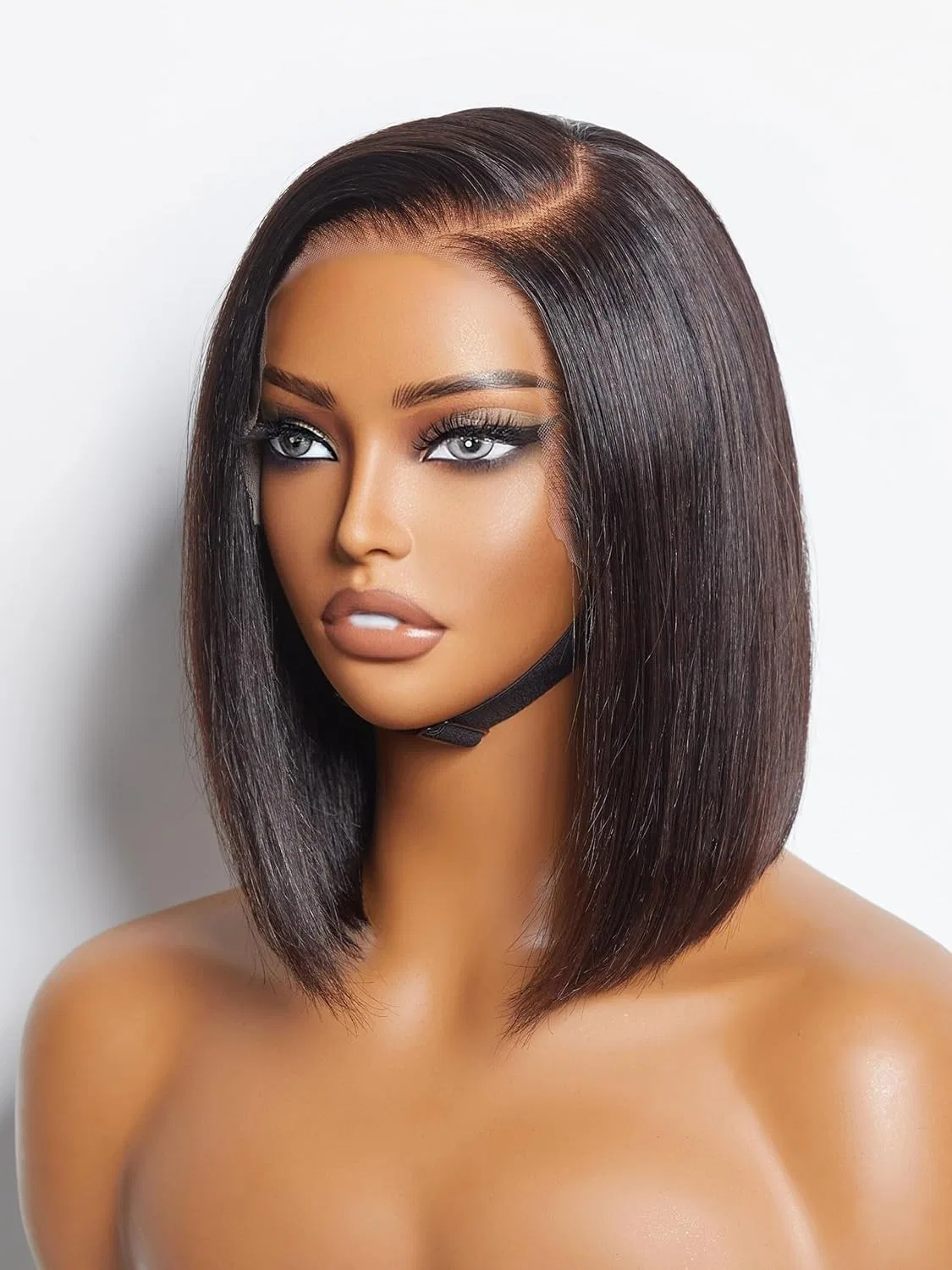 Женский парик LUVME HAIR Bob Front Glueless 10 дюймов из человеческих волос Luvme Hair