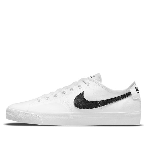 

Кроссовки blazer court sb 'white black' Nike, белый