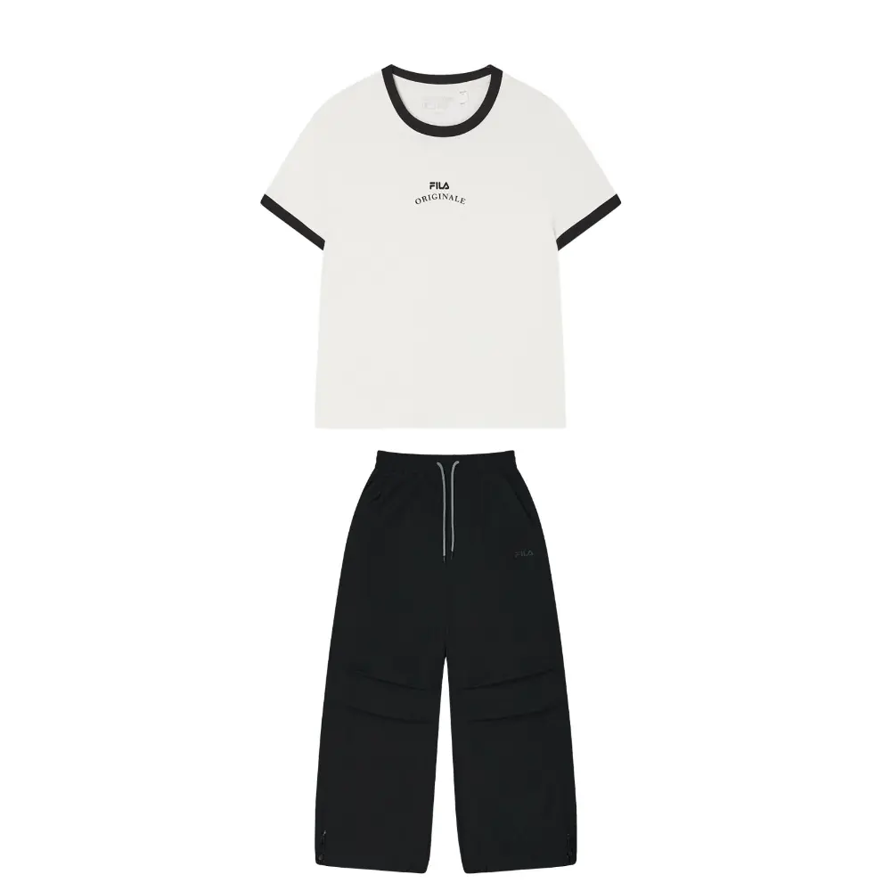 

Оригинальная биелла повседневный костюм women's FILA, белый